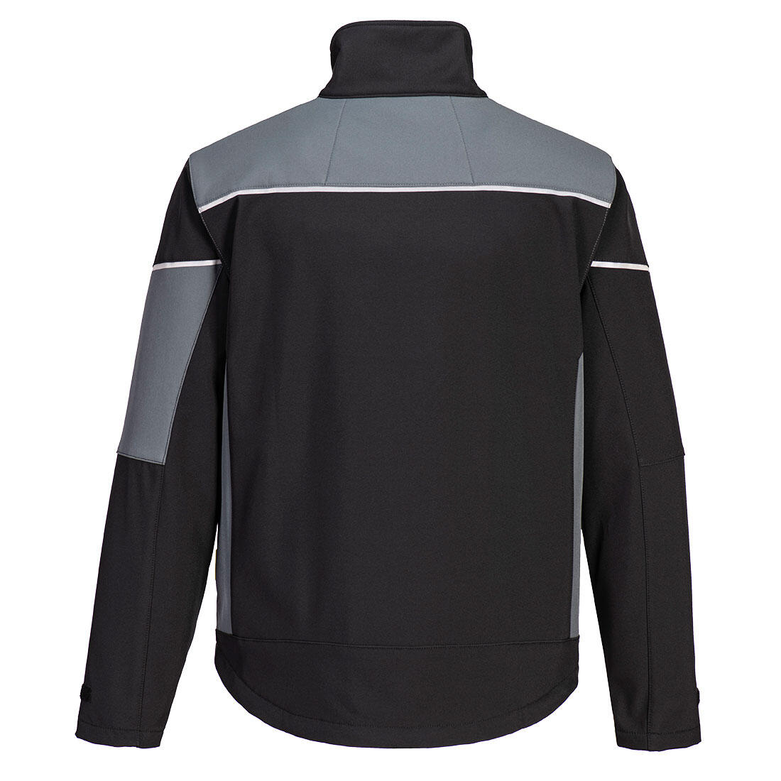 PW378 PW3 Softshell (3L) Black/Zoom Grey - Image 2