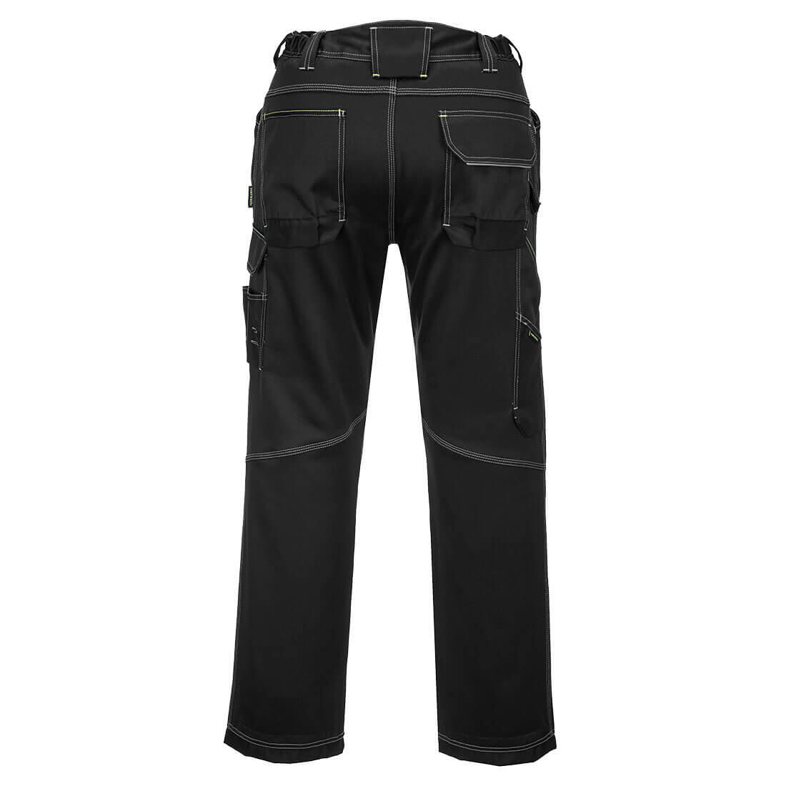 PW380 PW3 Women's Stretch Work Trousers Black - Image 2