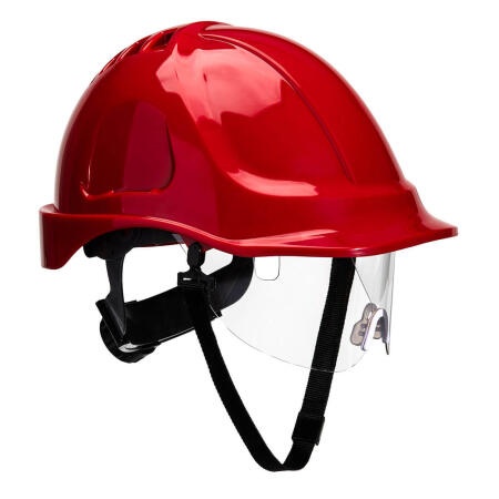 PW55 Endurance Visor Helmet Red
