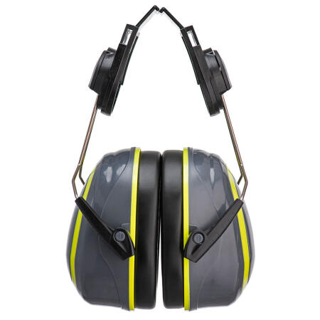 PW76 HV Extreme Ear Defenders Medium Clip-On Grey/Yellow