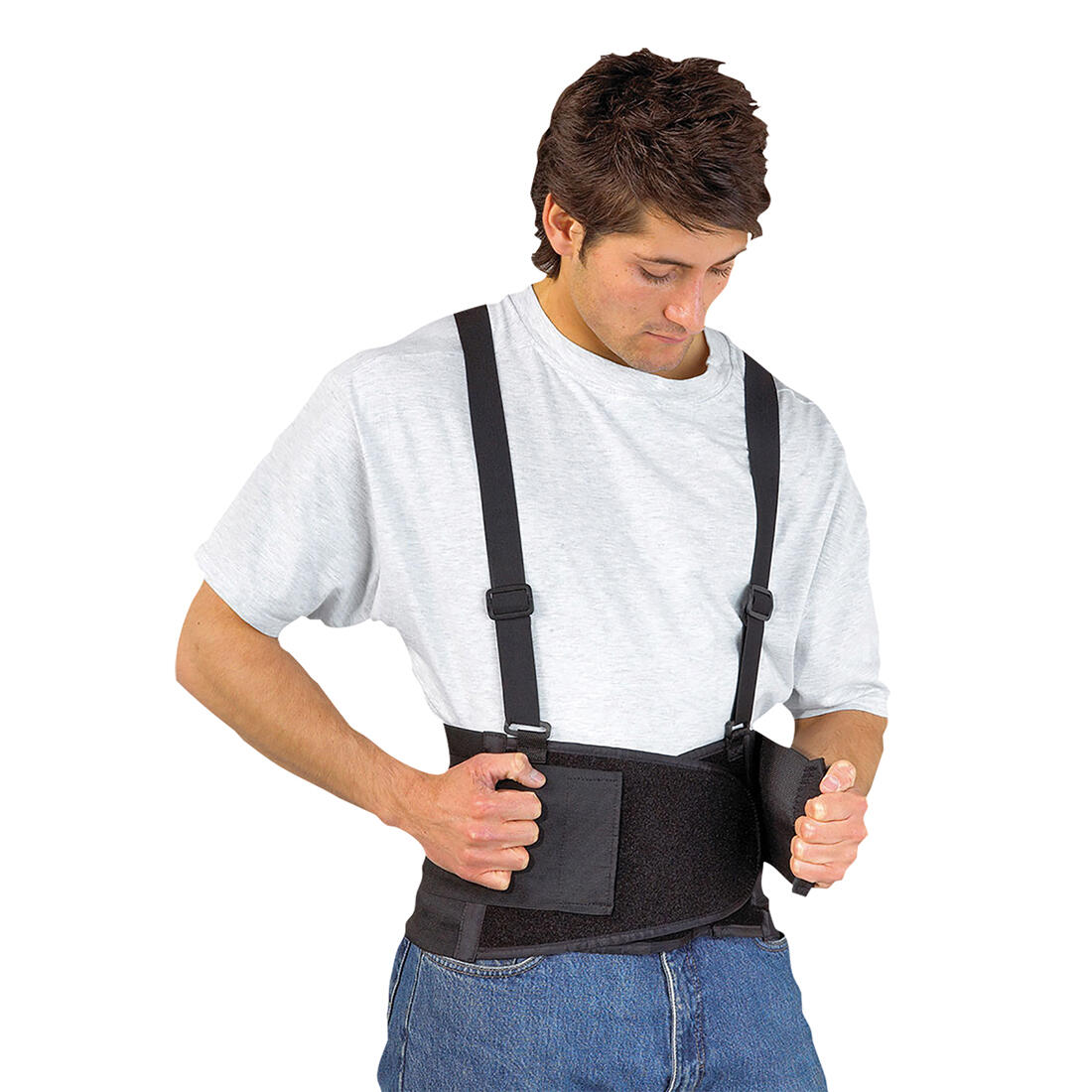 PW80 Back Support Belt Black