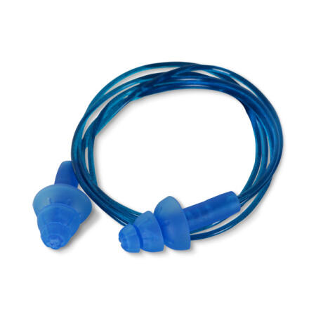 Beeswift Qed Corded Detectable Ear Plugs Blue