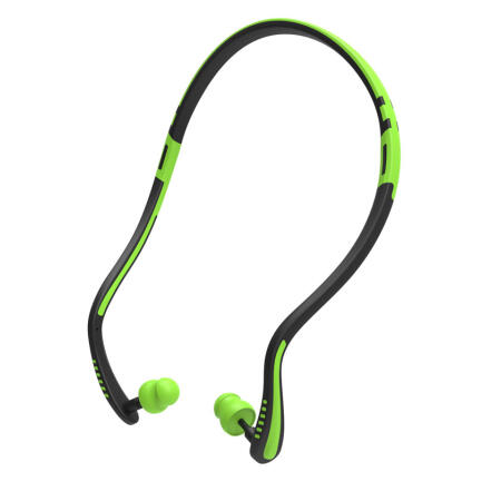 Beeswift Qed Banded Ear Plugs Green/Black
