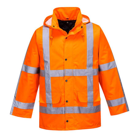 R460 RWS Hi-Vis 2-in-1 Winter Traffic Jacket  Orange