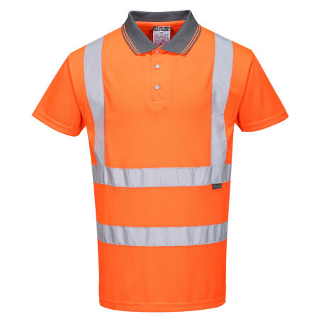 RT22 Hi-Vis Polo Shirt S/S  Orange