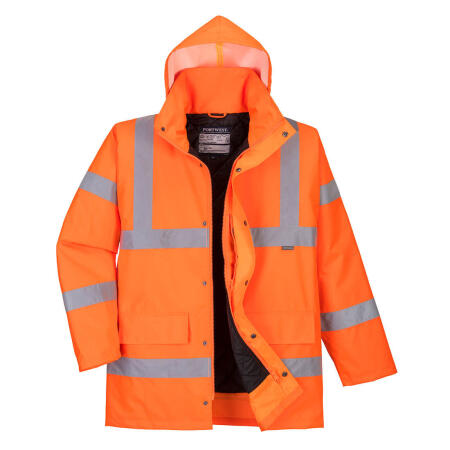 RT30 Hi-Vis Winter Traffic Jacket  Orange