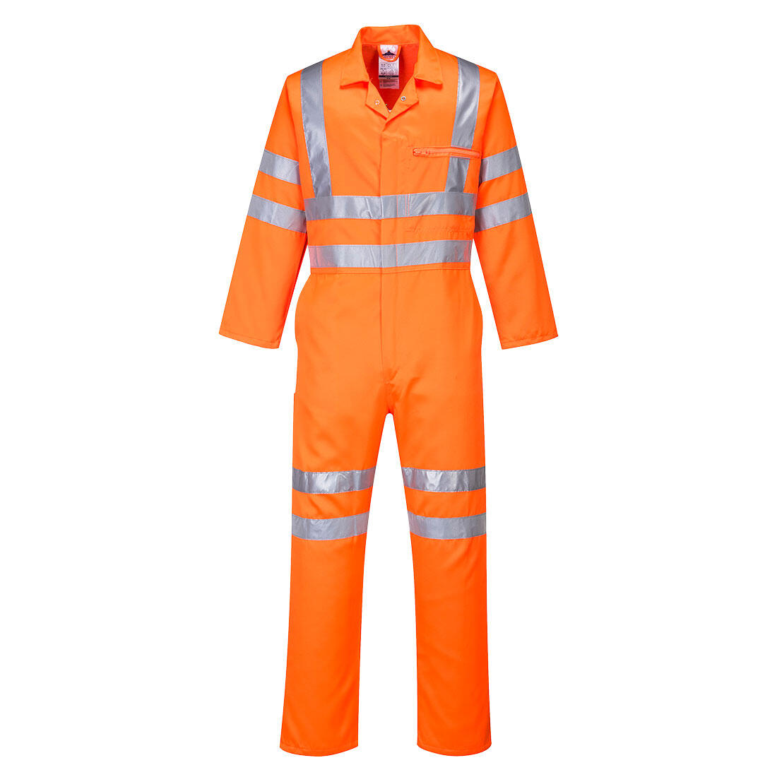 RT42 Hi-Vis Polycotton Service Coverall Orange