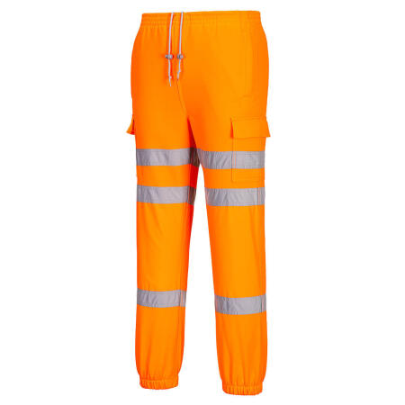 RT48 Hi-Vis Three Band Joggers Orange