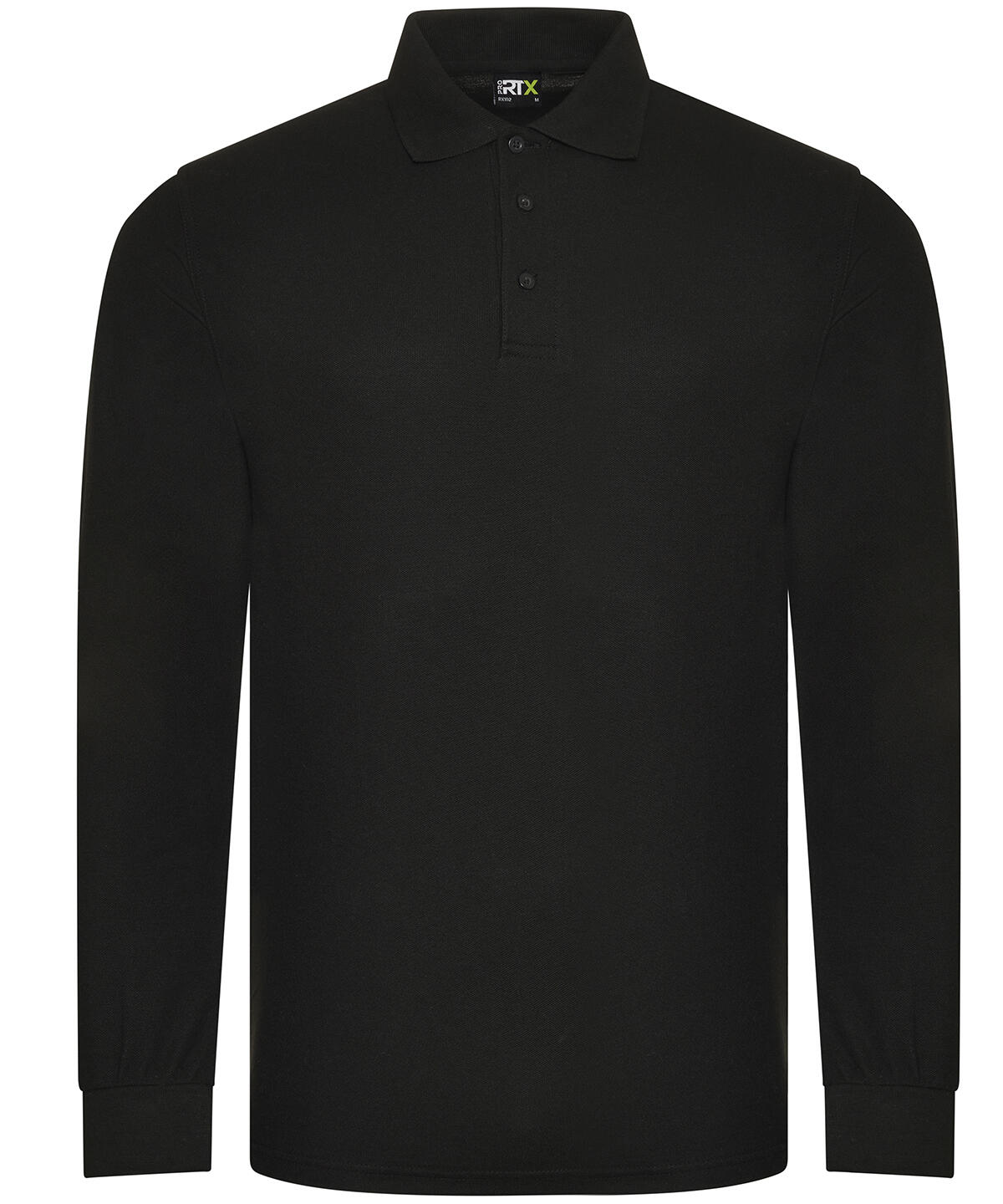 ProRTX RX102 Pro long sleeve polo Black