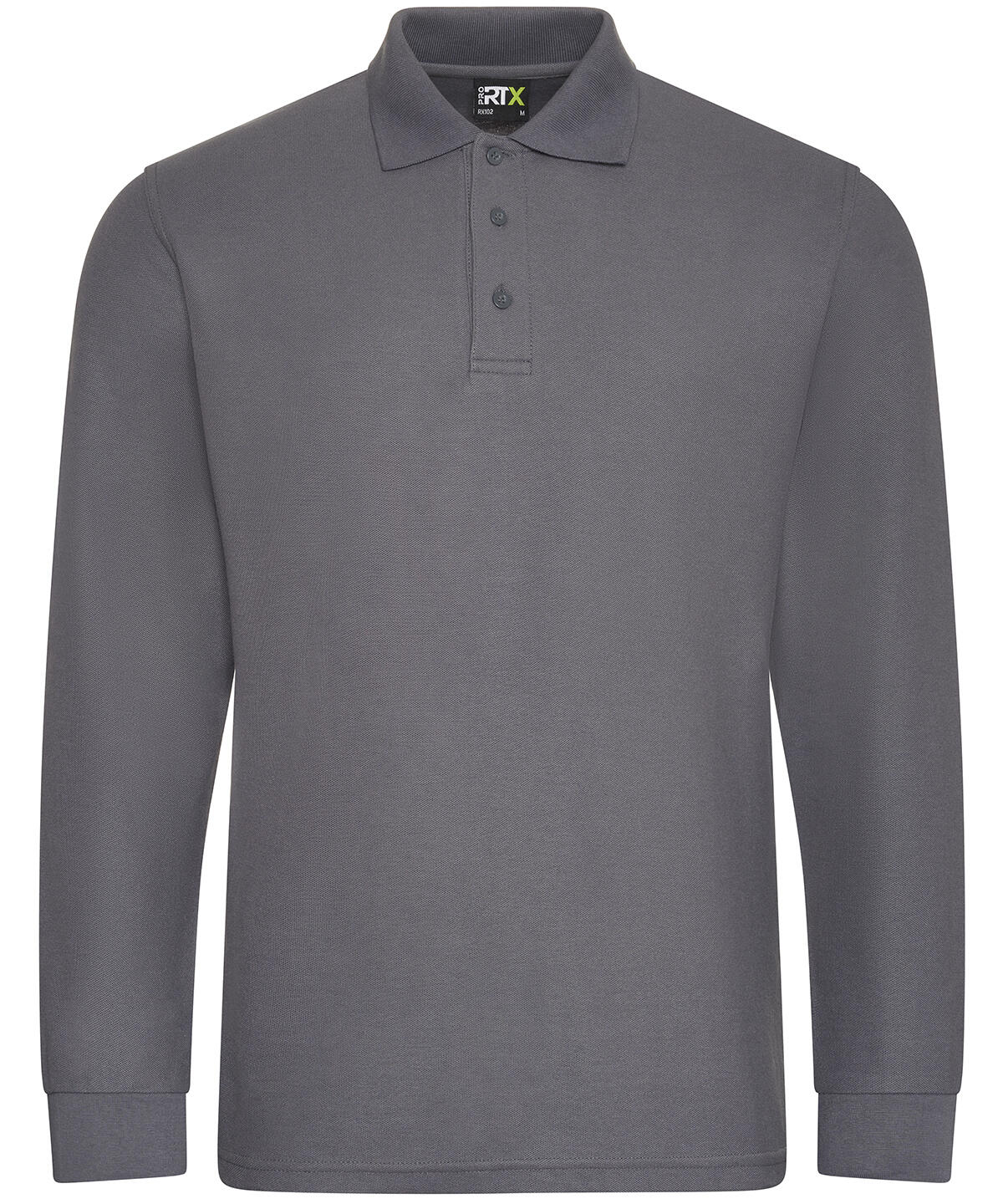 ProRTX RX102 Pro long sleeve polo Grey