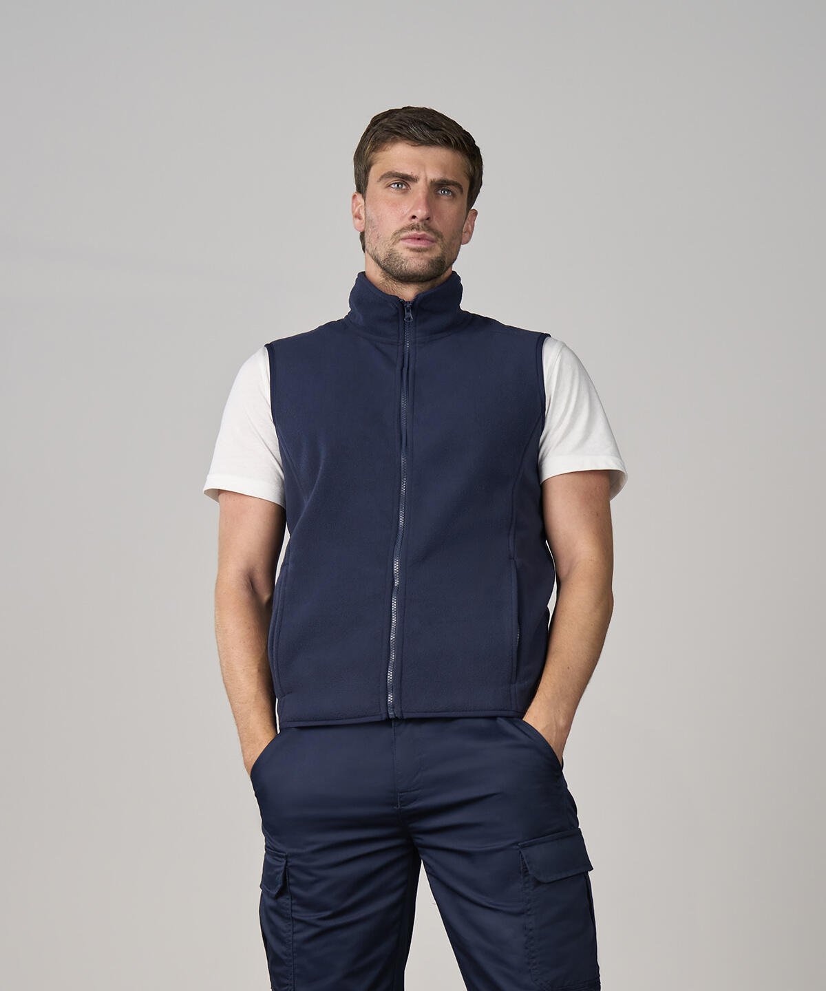 RX405 Pro fleece gilet Black - Image 2