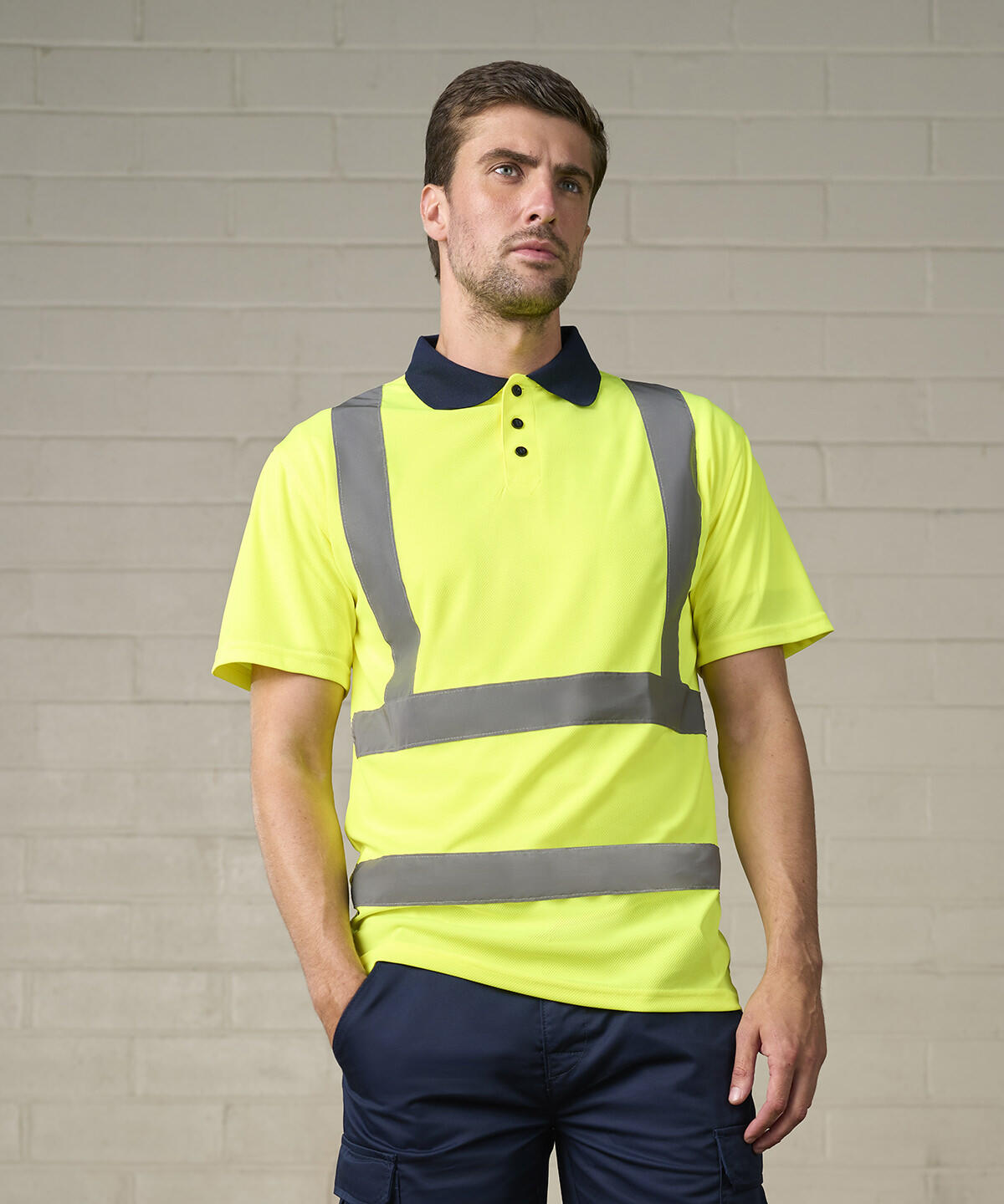 RX710 High visibility polo Orange - Image 2