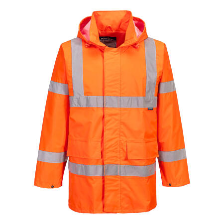 S160 Hi-Vis Rain Lite Traffic Jacket  Orange