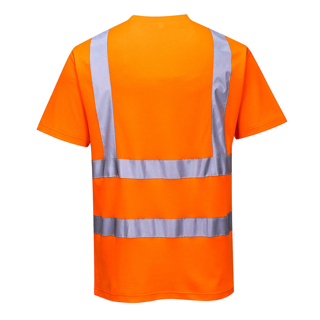 S170 Hi-Vis Cotton Comfort T-Shirt S/S Orange - Image 2