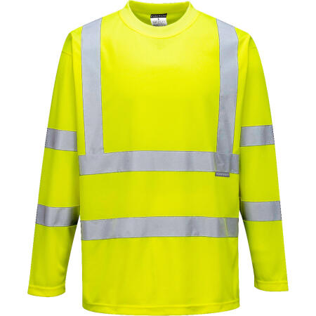 S178 Hi-Vis T-Shirt L/S  Yellow