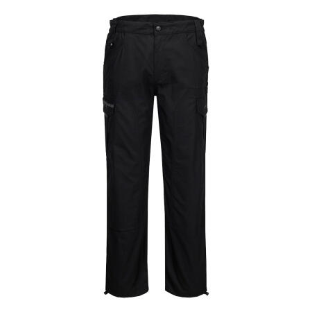 S227 Ripstop Combat Trousers Black Short