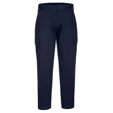 S233 Women's Stretch Cargo Trousers Navy