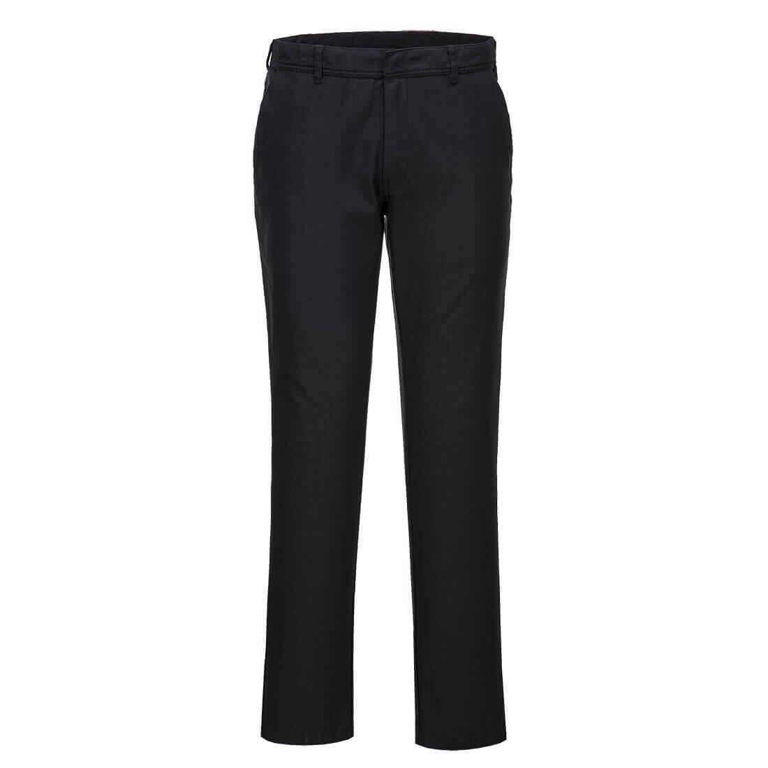 S235 Women's Stretch Slim Chino Trousers Black