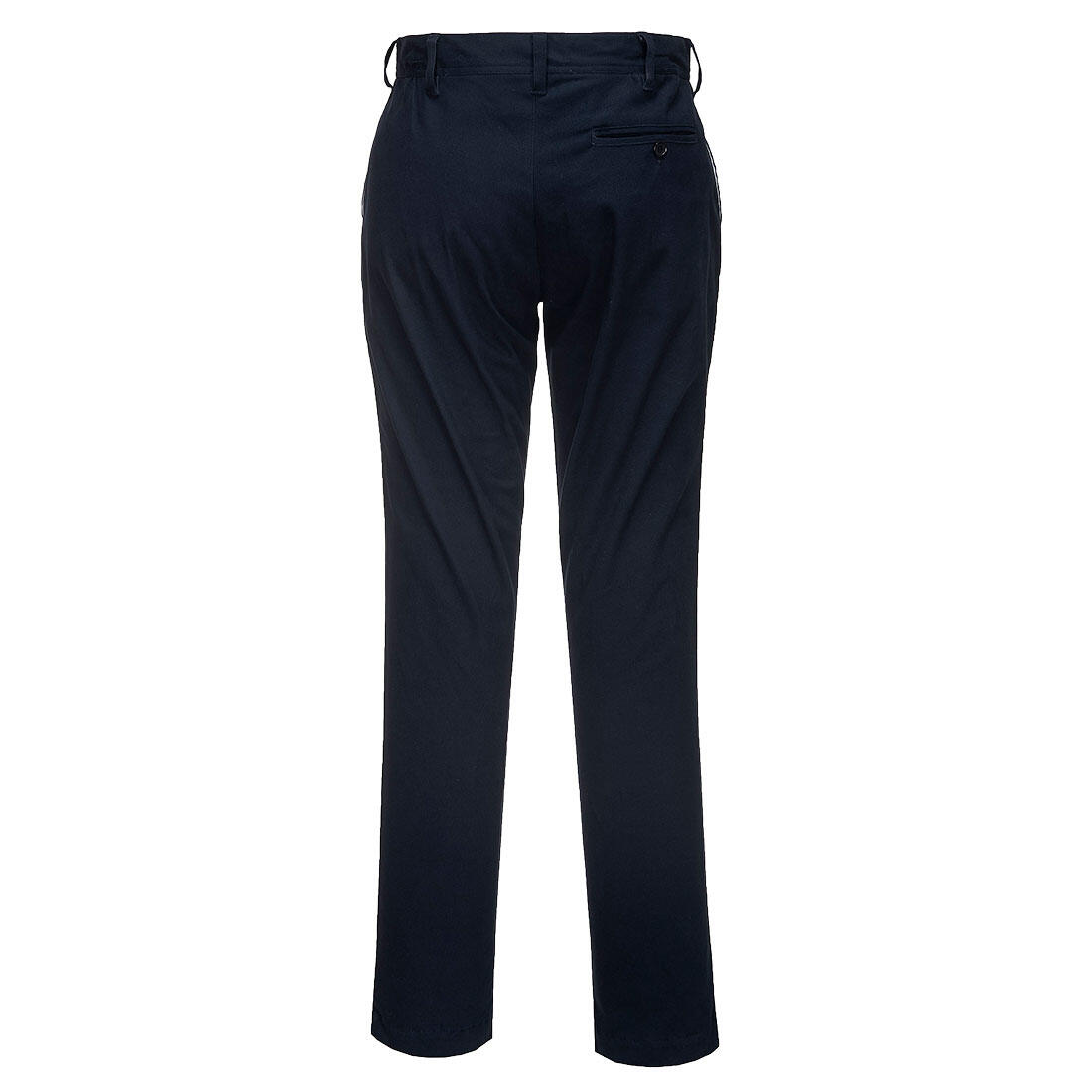 S235 Women's Stretch Slim Chino Trousers Dark Navy - Image 2