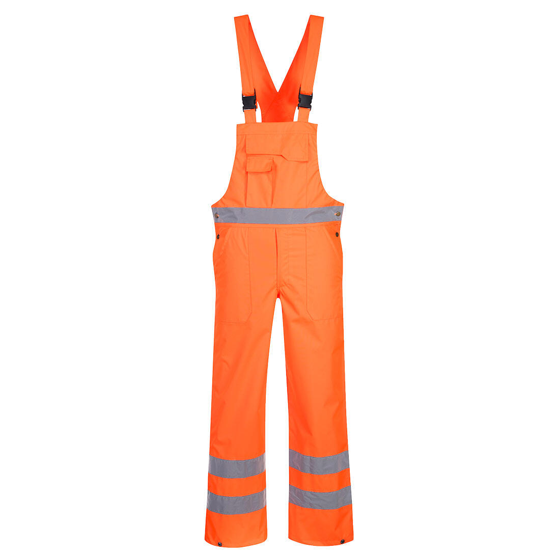 S388 Hi-Vis Breathable Rain Bib and Brace Orange