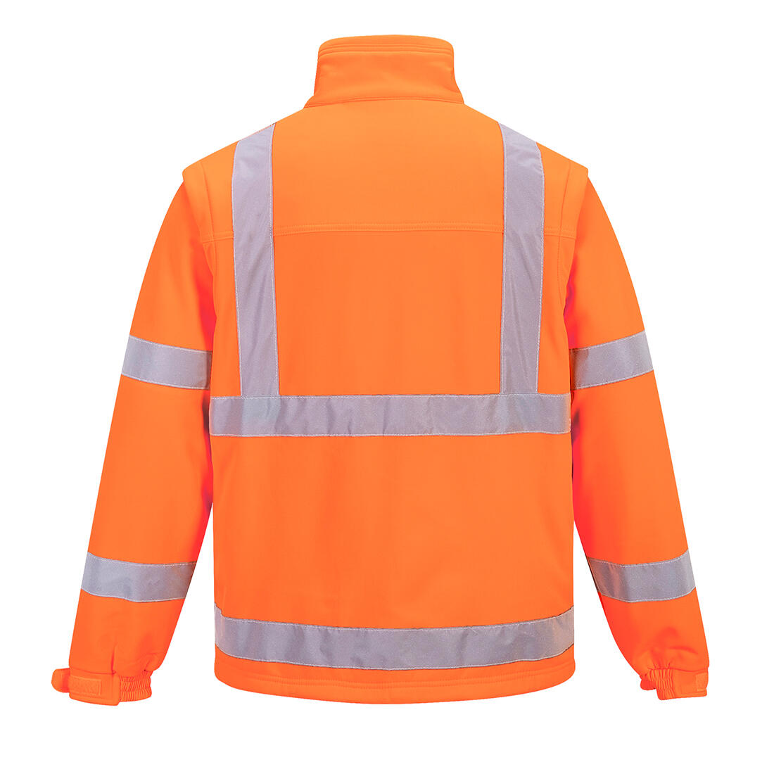 S428 Hi-Vis 2-in-1 Softshell (3L) Orange - Image 2
