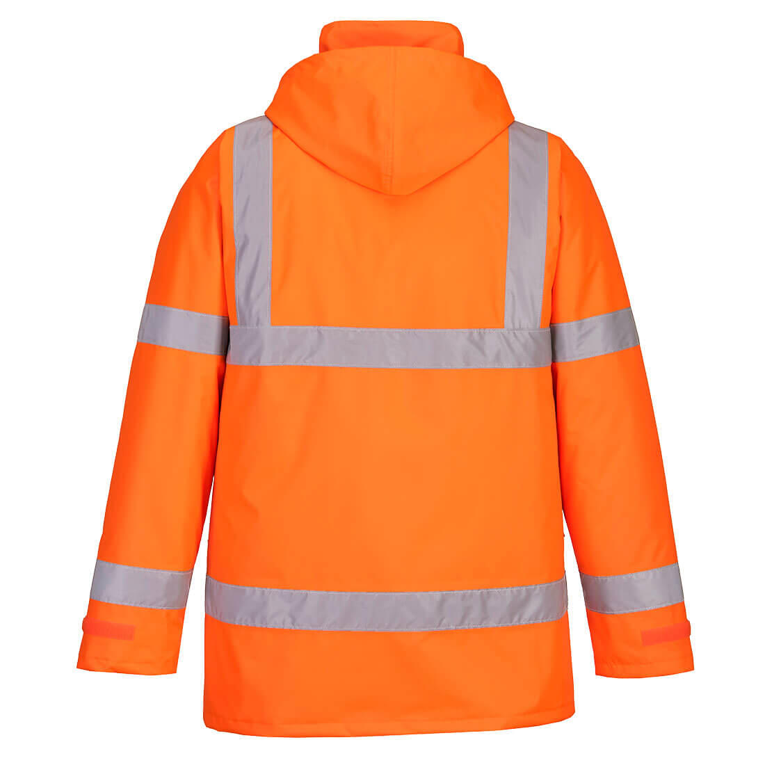 S460 Hi-Vis Winter Traffic Jacket Orange - Image 2