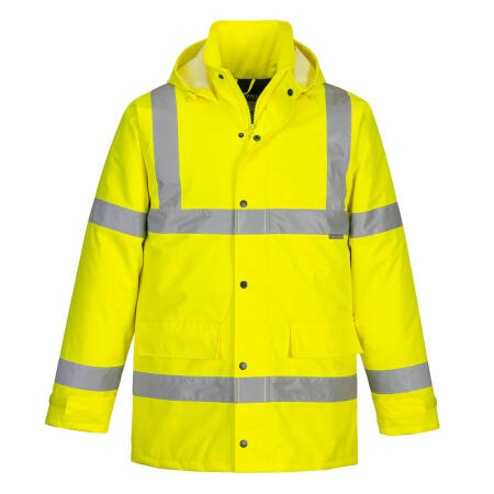 S460 Hi-Vis Winter Traffic Jacket  Yellow