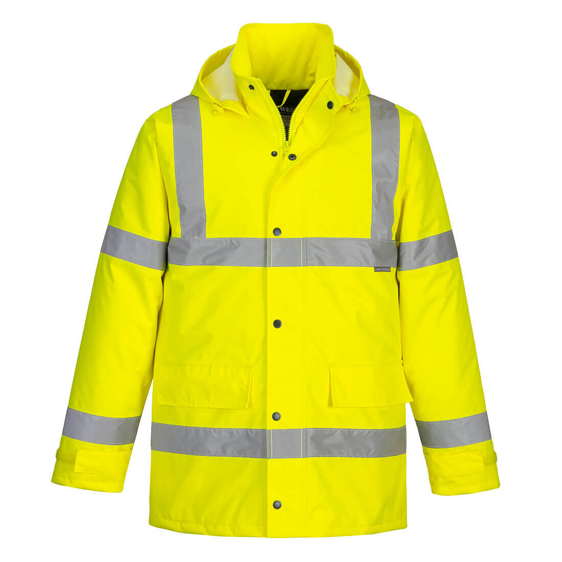 S460 Hi-Vis Winter Traffic Jacket Yellow