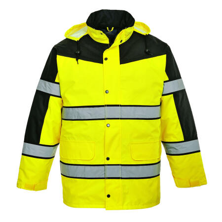 Portwest S462 Hi-Vis Contrast Winter Classic Jacket  Yellow