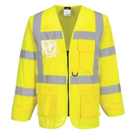 S475 Hi-Vis Executive Jacket Yellow