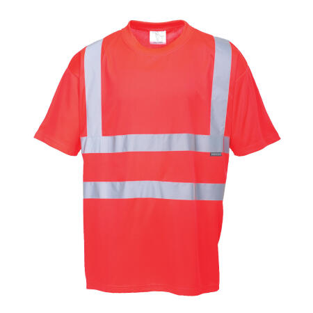 S478 Hi-Vis T-Shirt S/S  Red