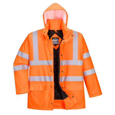 Portwest S490 Sealtex Ultra Hi-Vis Winter Jacket  Orange