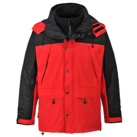 S532 Orkney 3-in-1 Jacket Red