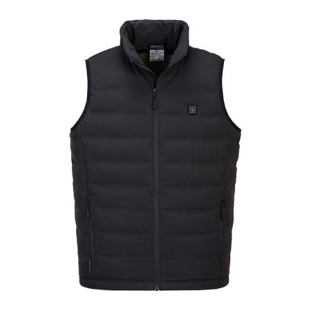 S549 Ultrasonic Heated Tunnel Bodywarmer Black