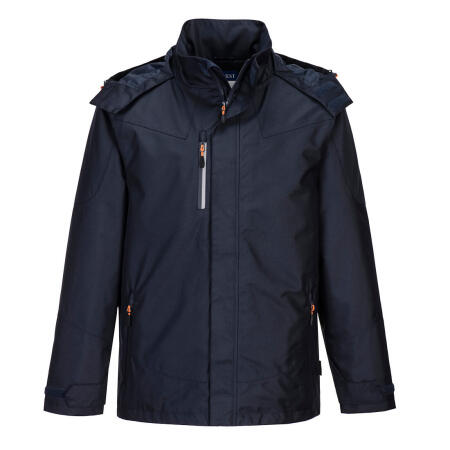 Portwest S555 Outcoach Rain Jacket Dark Navy