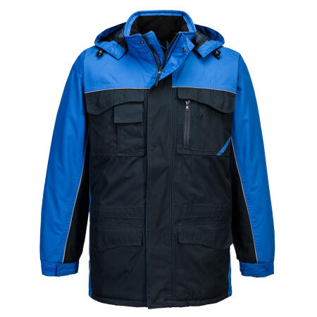 S562 Ripstop Winter Jacket Navy/Royal