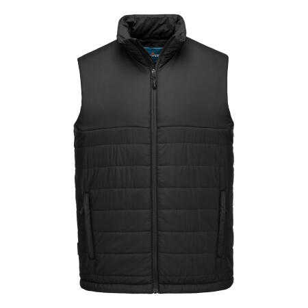 S606  Professional Insulated Baffle Gilet Black