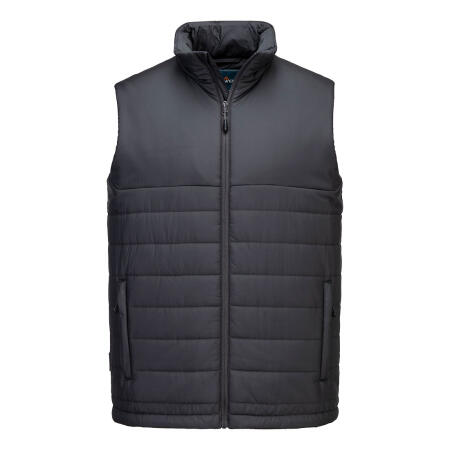 S606  Professional Insulated Baffle Gilet Metal Grey