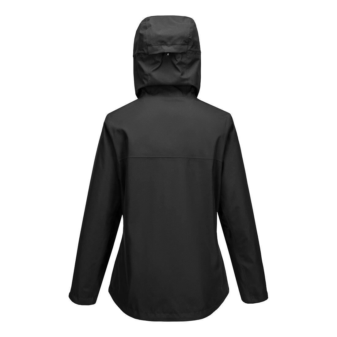 S614 Women's Professional Rain Jacket Black - Image 2