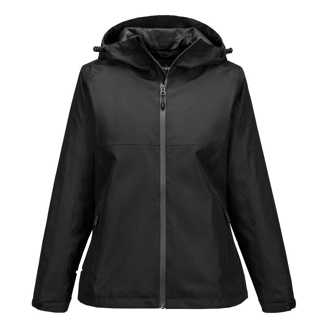 S614 Women's Professional Rain Jacket Black
