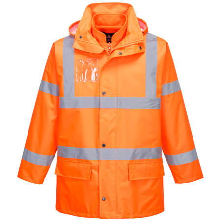 S765 Hi-Vis 5-in-1 Essential Jacket  Orange