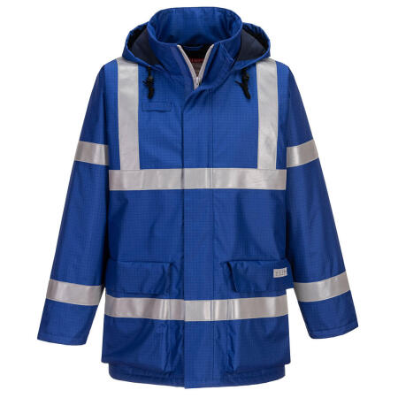 Portwest S785 Bizflame Rain FR Winter Jacket Royal Blue