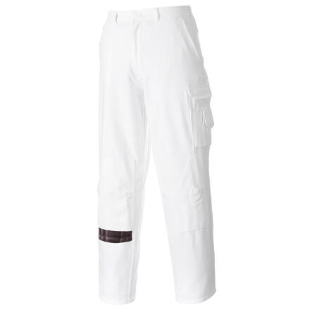 S817 Painters Trousers White Tall