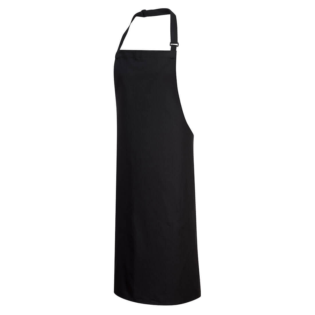 S840 Cotton Bib Apron Black