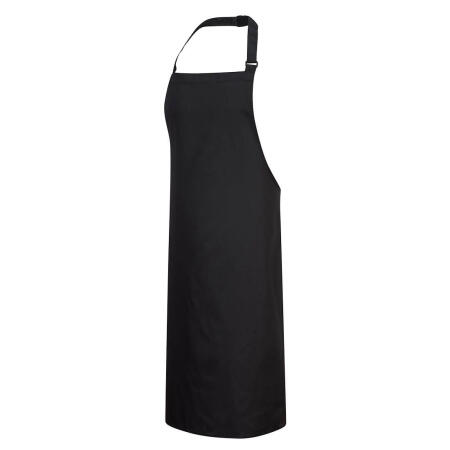S841 Polycotton Bib Apron Black