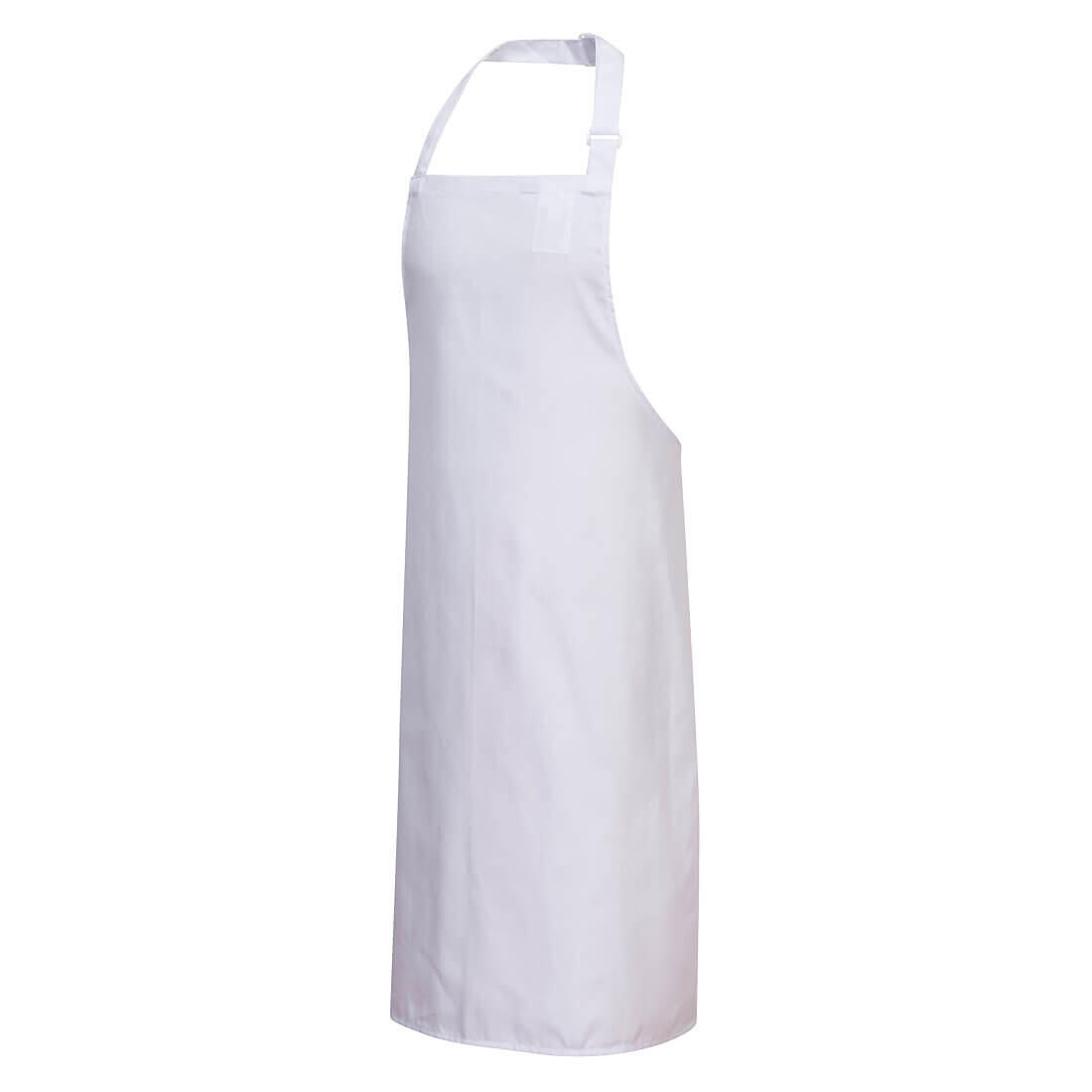 S841 Polycotton Bib Apron White