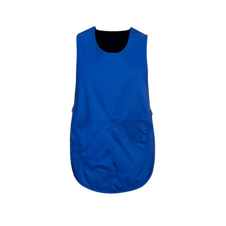 S843 Tabard Apron with Pocket  Royal Blue