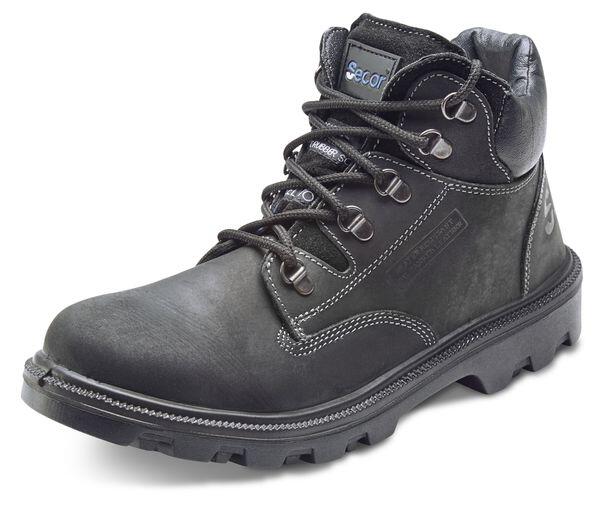 Beeswift Sherpa Dual Density Pu/Rubber Mid Cut Boot Black