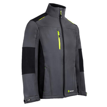 Beeswift Flex Softshell Jacket Grey / Black
