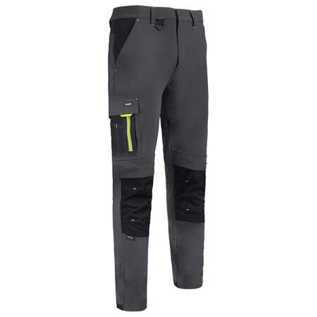 Beeswift Flex Workwear Trousers Grey / Black